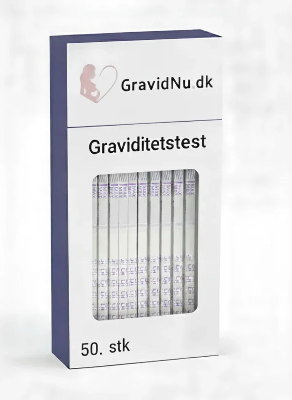 50. stk. Graviditetstest strimmel - (Urintest)