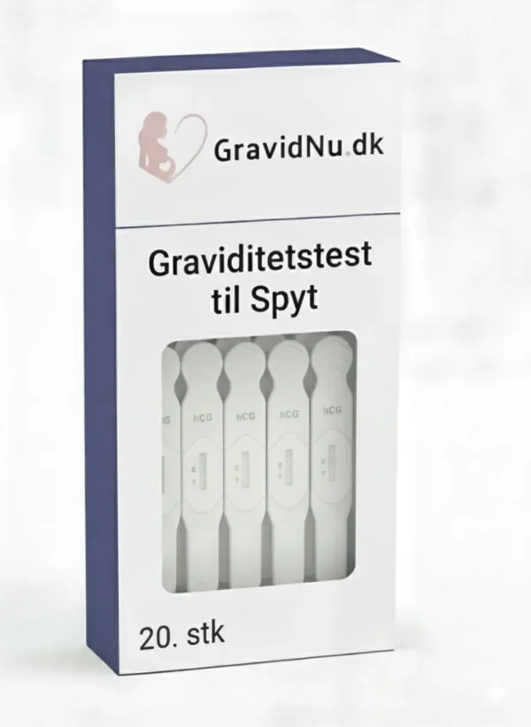 Graviditetstest til spyt - 20. stk 20 stk. Graviditetstest (spyttest)