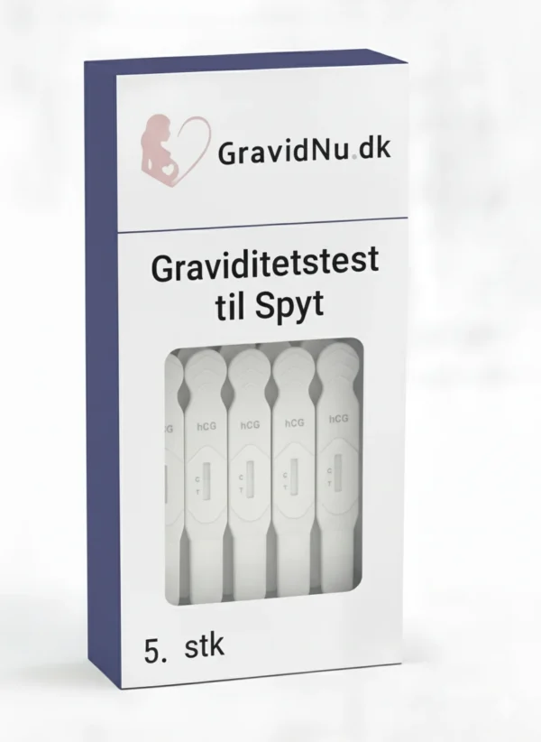 Graviditetstest til spyt - 5. stk 5 stk. Graviditetstest (spyttest)